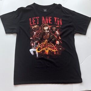 WWE Men's Black Evolution of Bray Wyatt Legacy Collection T-Shirt Large